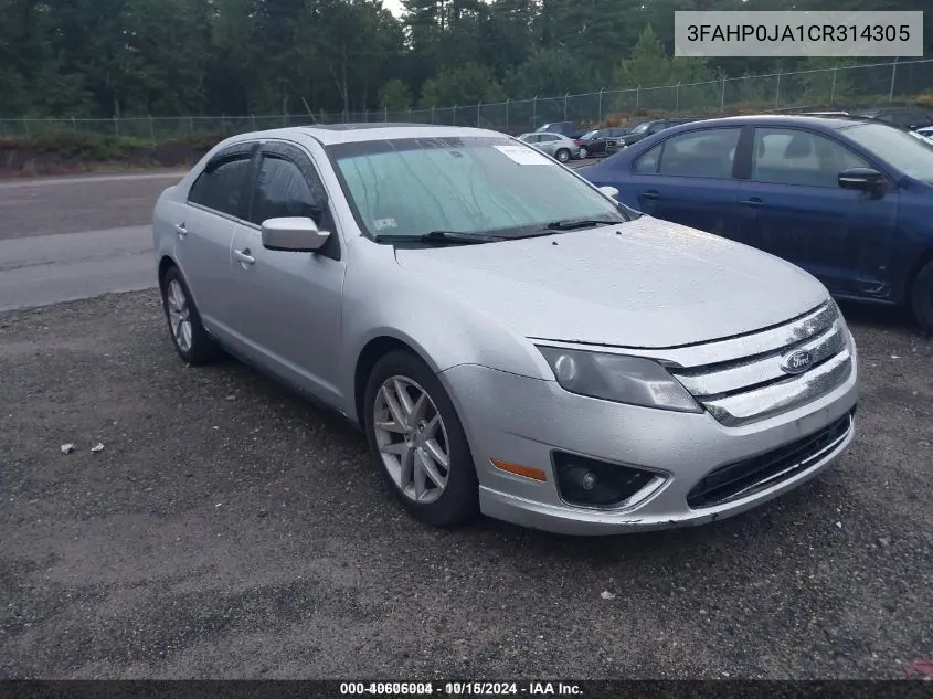 3FAHP0JA1CR314305 2012 Ford Fusion Sel