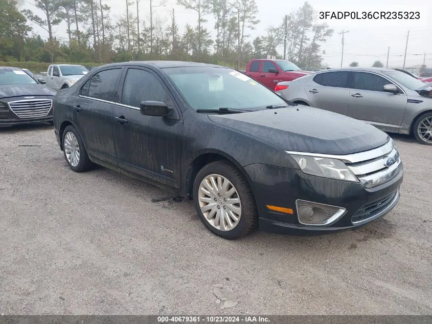 3FADP0L36CR235323 2012 Ford Fusion Hybrid