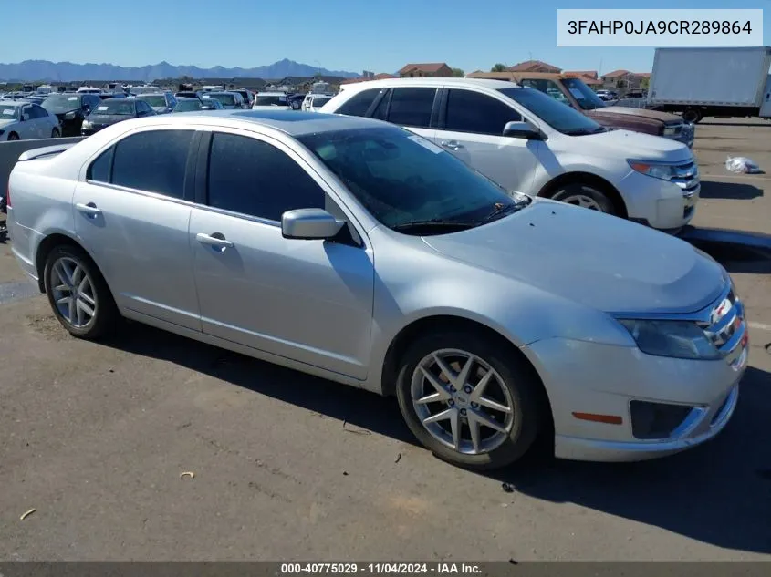 3FAHP0JA9CR289864 2012 Ford Fusion Sel