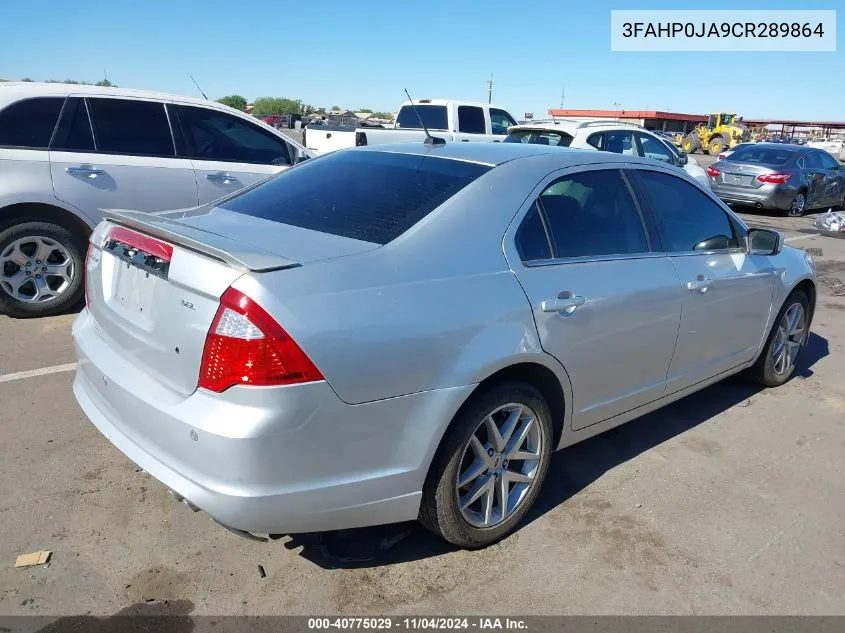 3FAHP0JA9CR289864 2012 Ford Fusion Sel