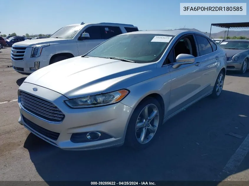 2013 Ford Fusion Se VIN: 3FA6P0HR2DR180585 Lot: 39285622