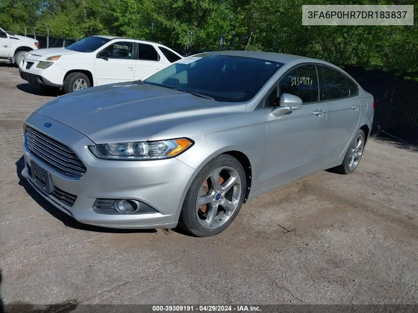 3FA6P0HR7DR183837 2013 Ford Fusion Se