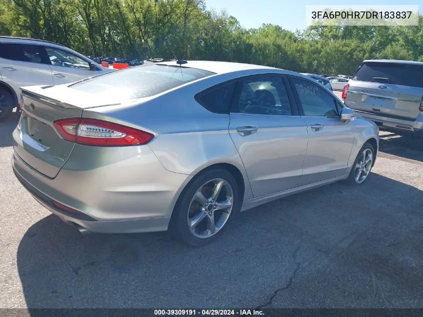 3FA6P0HR7DR183837 2013 Ford Fusion Se