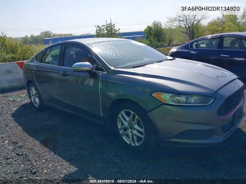 3FA6P0HR2DR134920 2013 Ford Fusion Se