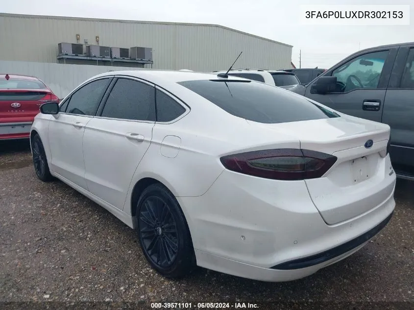 2013 Ford Fusion Hybrid Se VIN: 3FA6P0LUXDR302153 Lot: 39571101