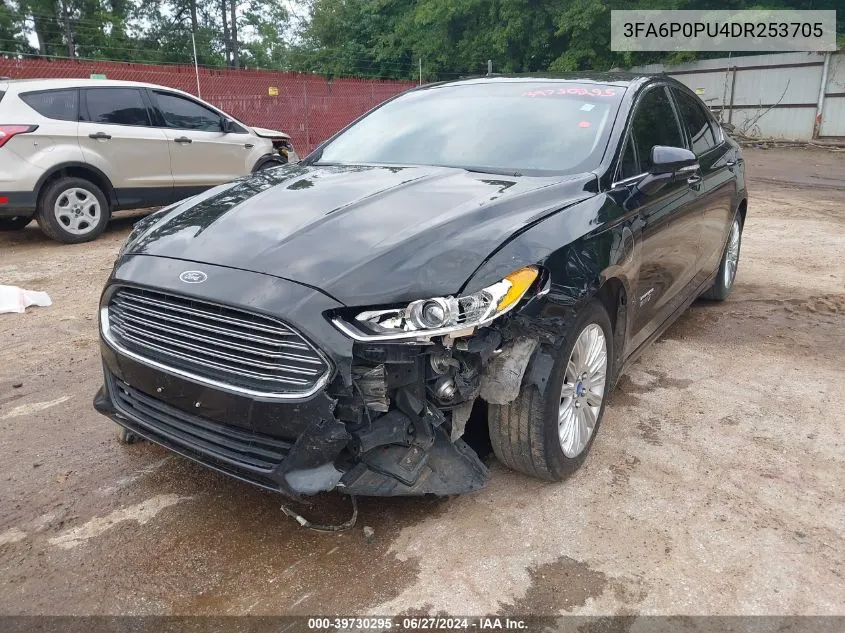 3FA6P0PU4DR253705 2013 Ford Fusion Energi Se Luxury