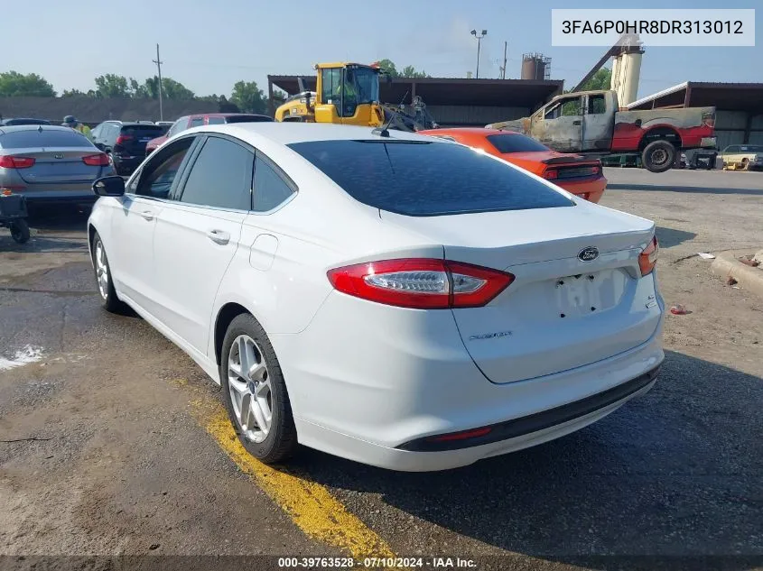 3FA6P0HR8DR313012 2013 Ford Fusion Se