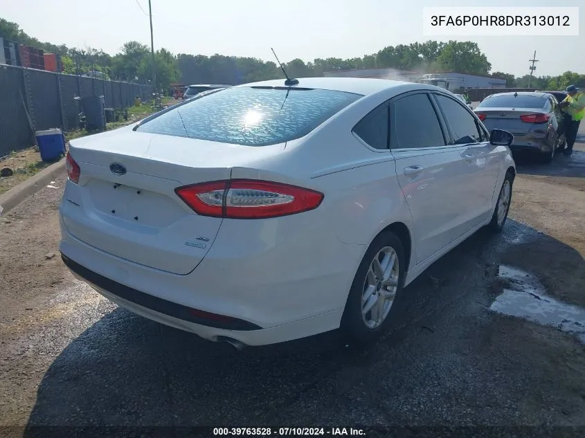 3FA6P0HR8DR313012 2013 Ford Fusion Se