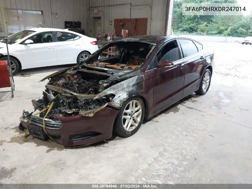 3FA6P0HRXDR247014 2013 Ford Fusion Se