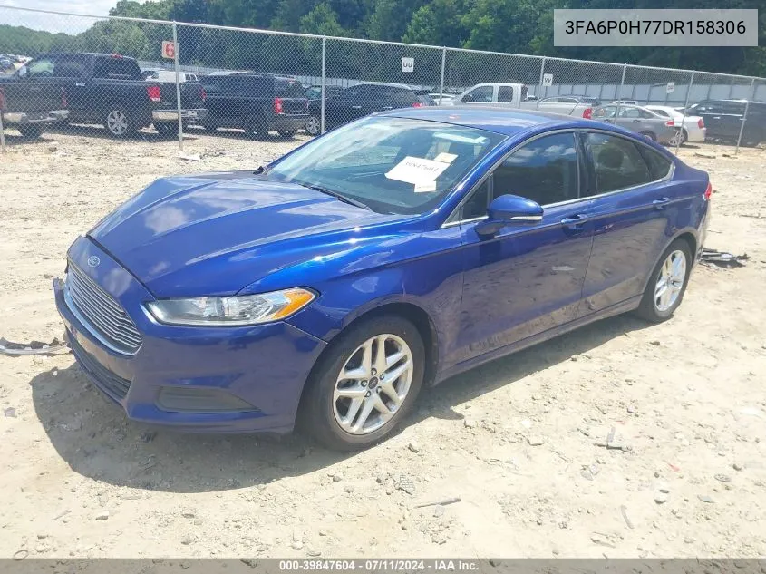 3FA6P0H77DR158306 2013 Ford Fusion Se