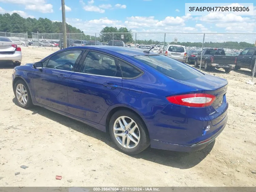 3FA6P0H77DR158306 2013 Ford Fusion Se