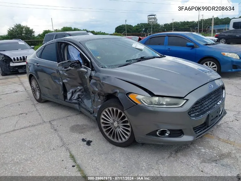 3FA6P0K99DR208634 2013 Ford Fusion Titanium