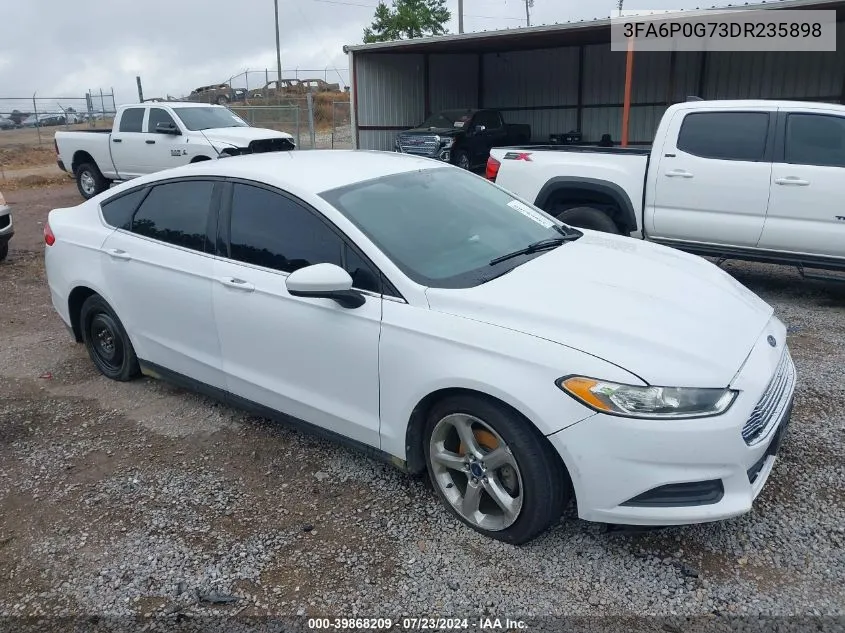 3FA6P0G73DR235898 2013 Ford Fusion S