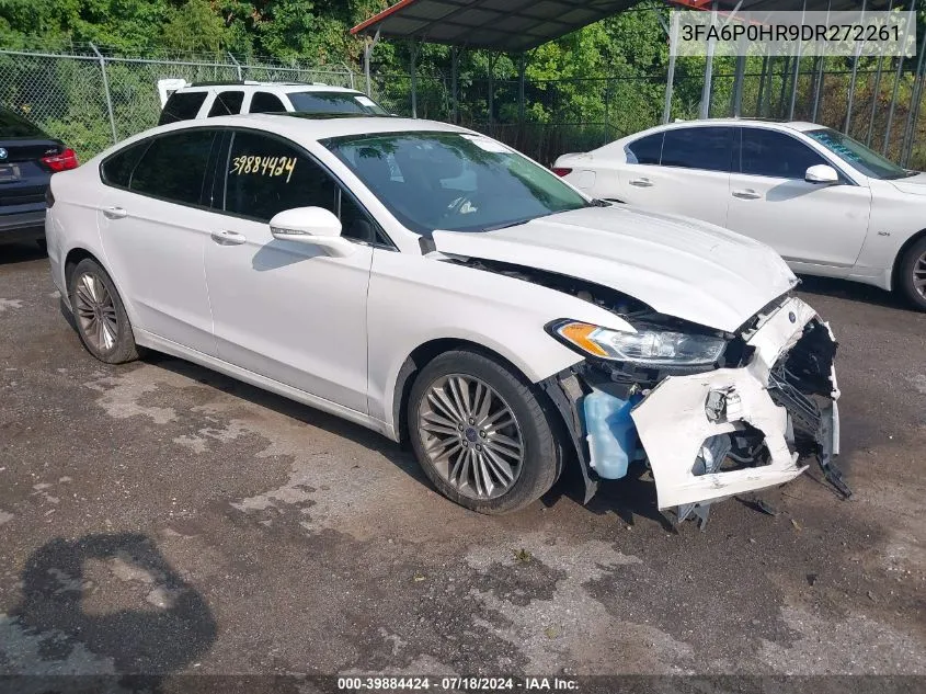 2013 Ford Fusion Se VIN: 3FA6P0HR9DR272261 Lot: 39884424