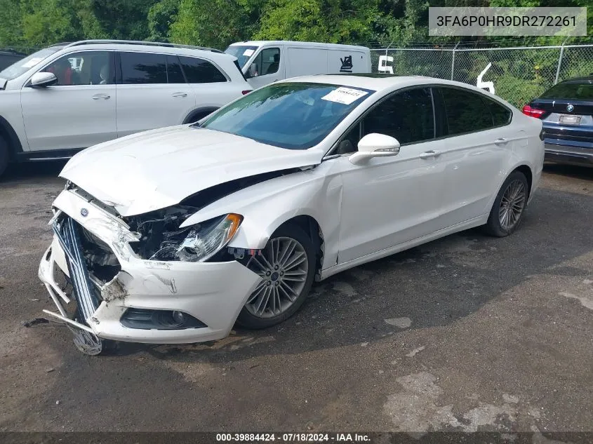 2013 Ford Fusion Se VIN: 3FA6P0HR9DR272261 Lot: 39884424