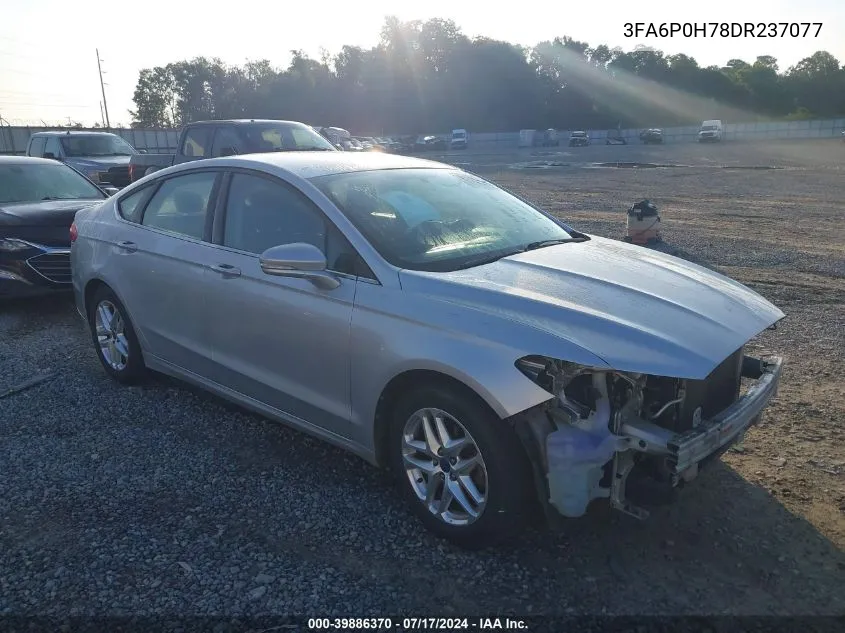 3FA6P0H78DR237077 2013 Ford Fusion Se