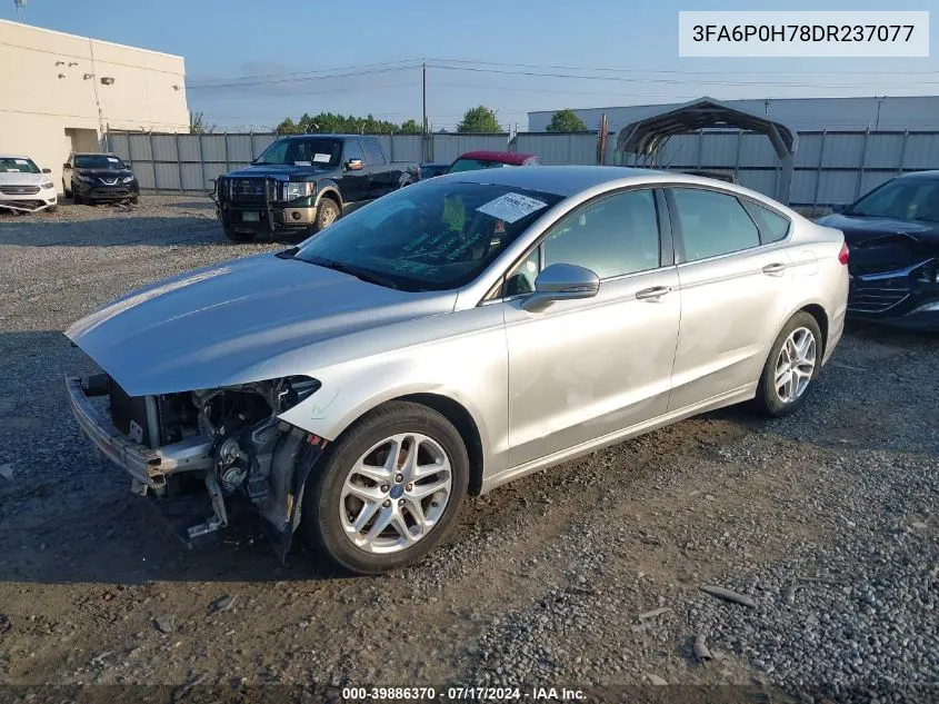 3FA6P0H78DR237077 2013 Ford Fusion Se