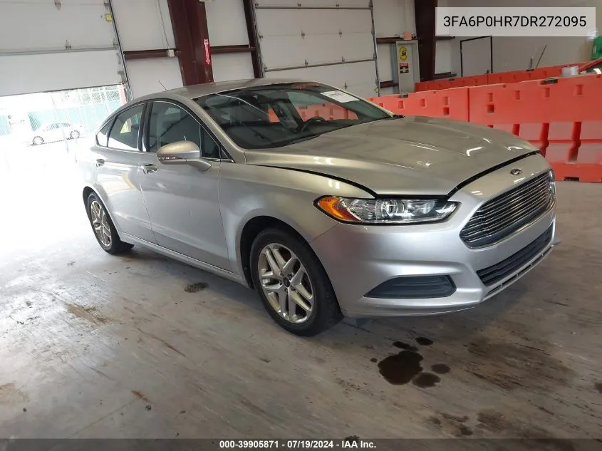 2013 Ford Fusion Se VIN: 3FA6P0HR7DR272095 Lot: 39905871