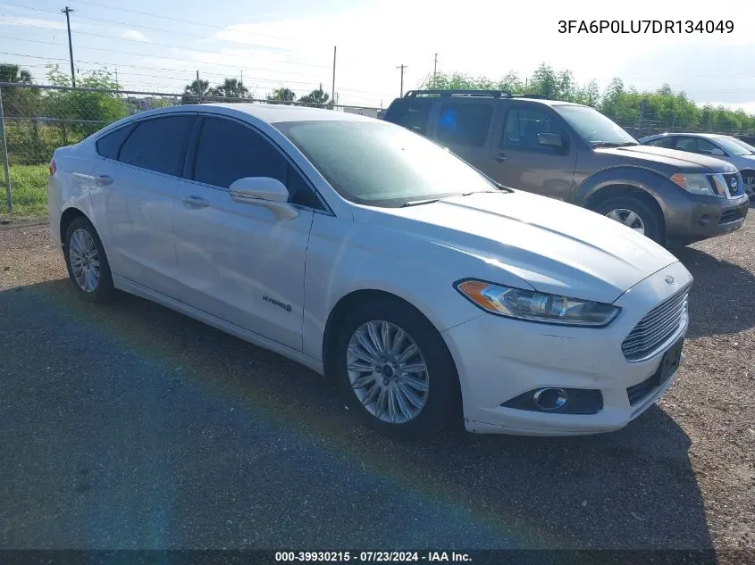 3FA6P0LU7DR134049 2013 Ford Fusion Hybrid Se