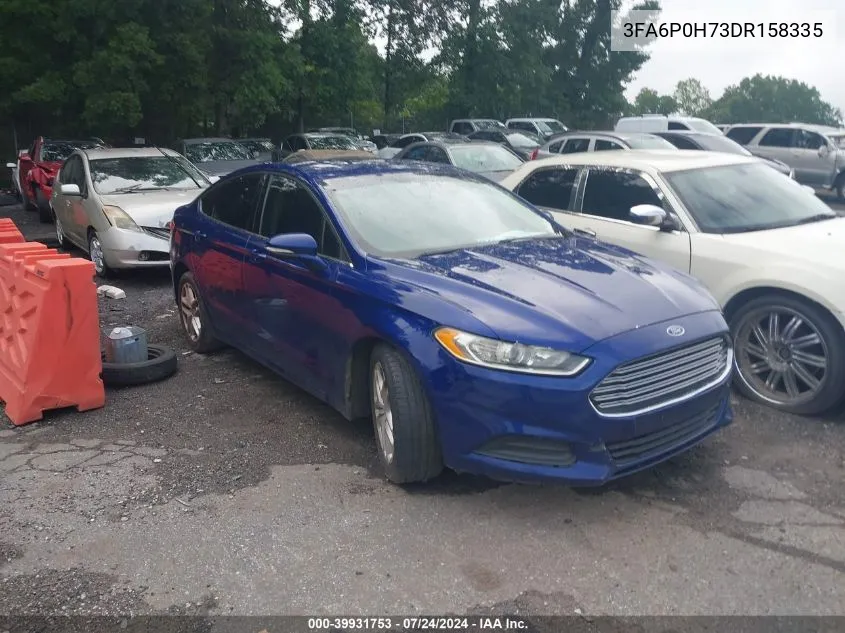 3FA6P0H73DR158335 2013 Ford Fusion Se