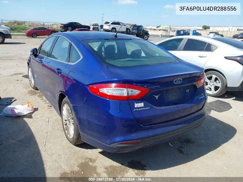 2013 Ford Fusion Hybrid Se VIN: 3FA6P0LU4DR288556 Lot: 39972795