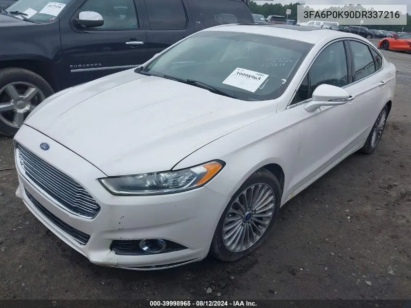 3FA6P0K90DR337216 2013 Ford Fusion Titanium