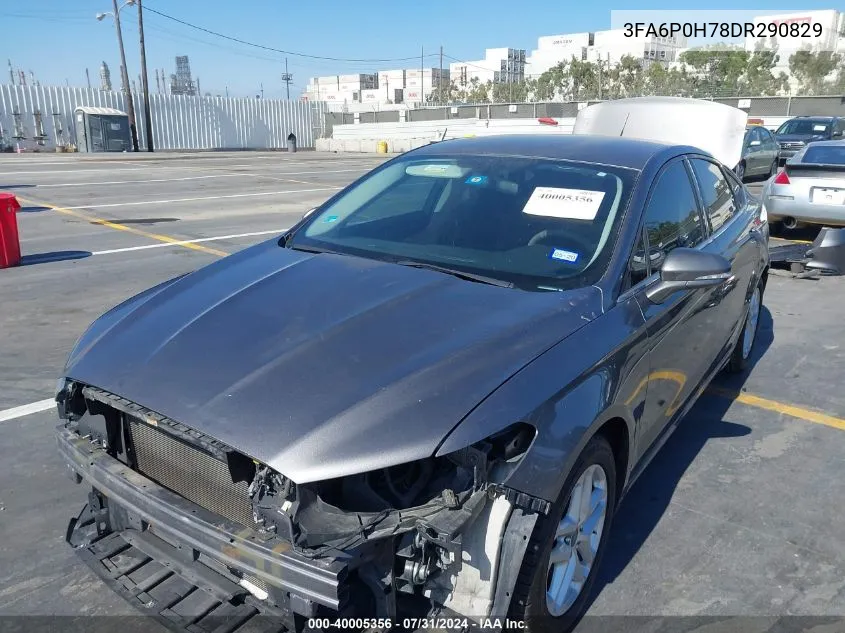 3FA6P0H78DR290829 2013 Ford Fusion Se