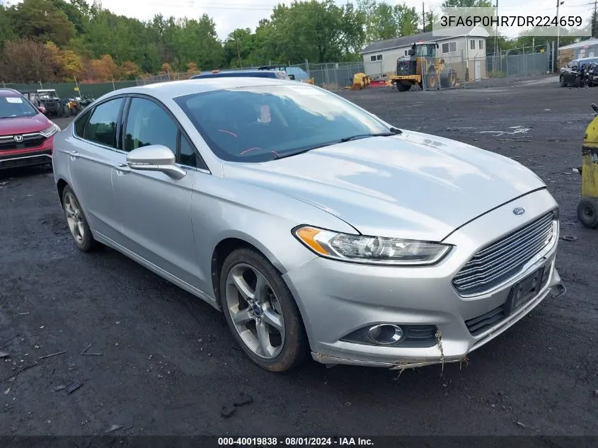 2013 Ford Fusion Se VIN: 3FA6P0HR7DR224659 Lot: 40019838