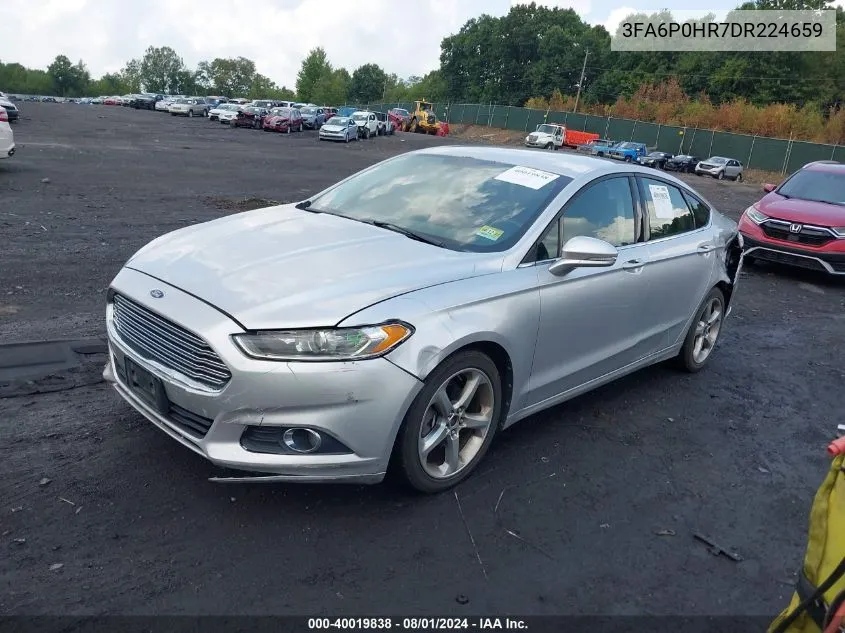 2013 Ford Fusion Se VIN: 3FA6P0HR7DR224659 Lot: 40019838