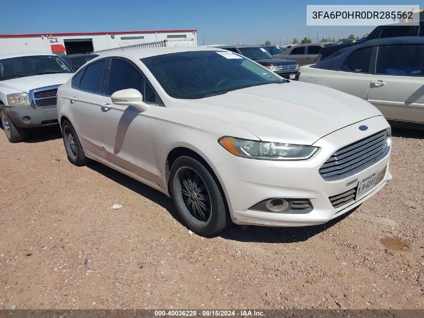 3FA6P0HR0DR285562 2013 Ford Fusion Se