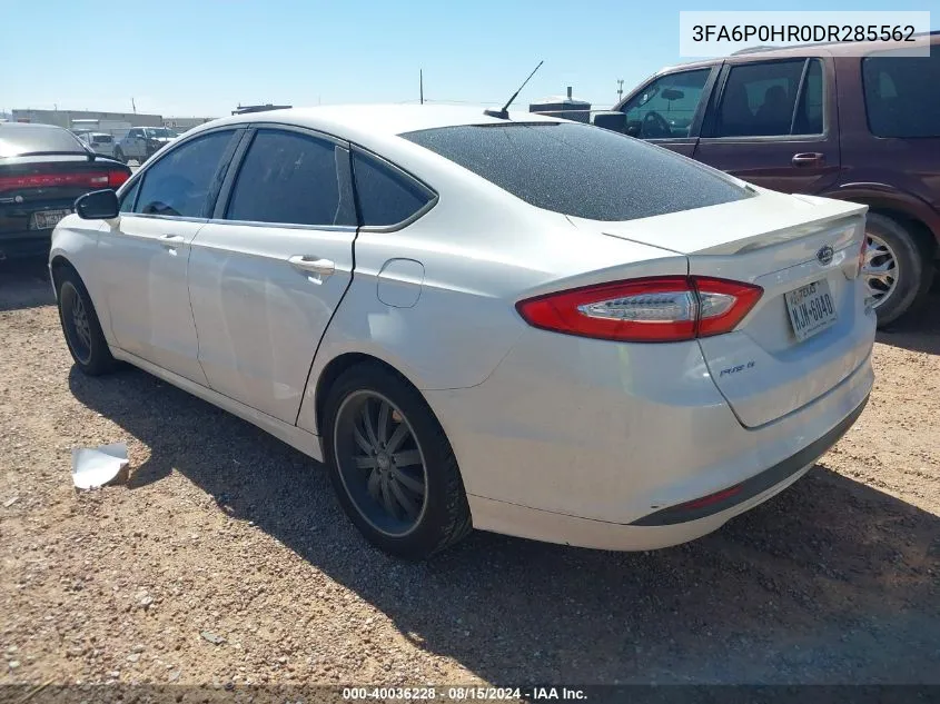 3FA6P0HR0DR285562 2013 Ford Fusion Se