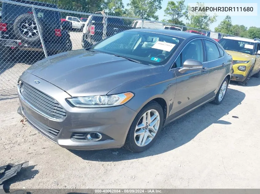 3FA6P0HR3DR111680 2013 Ford Fusion Se