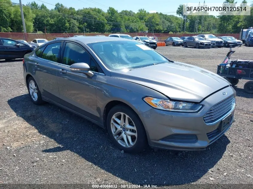 3FA6P0H70DR120514 2013 Ford Fusion Se