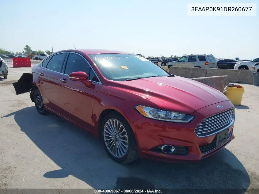 3FA6P0K91DR260677 2013 Ford Fusion Titanium