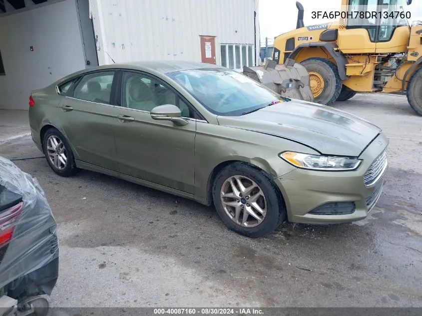 3FA6P0H78DR134760 2013 Ford Fusion Se