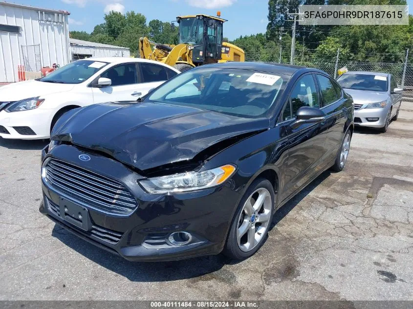 3FA6P0HR9DR187615 2013 Ford Fusion Se