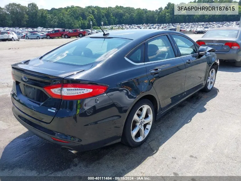 3FA6P0HR9DR187615 2013 Ford Fusion Se