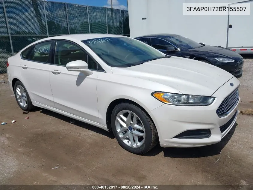 3FA6P0H72DR155507 2013 Ford Fusion Se