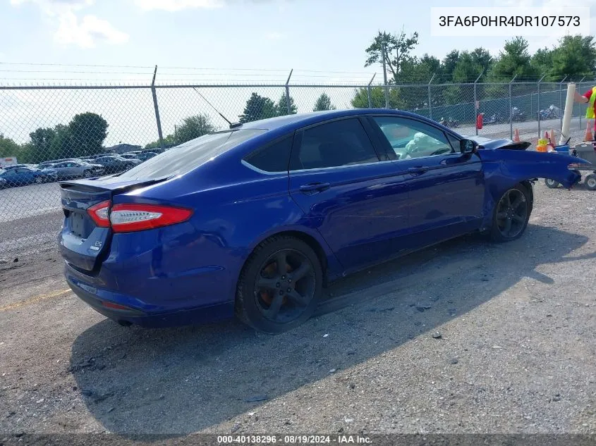 3FA6P0HR4DR107573 2013 Ford Fusion Se