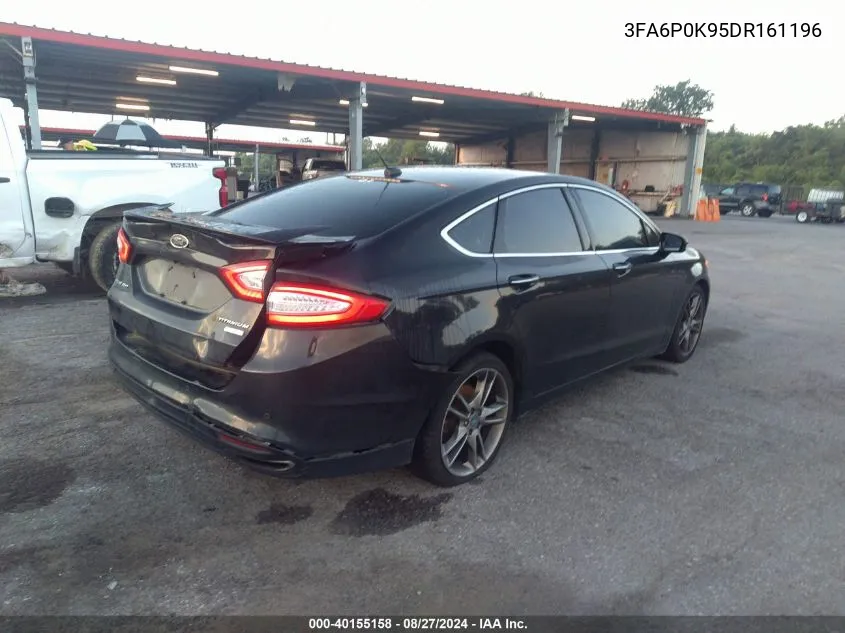 3FA6P0K95DR161196 2013 Ford Fusion Titanium