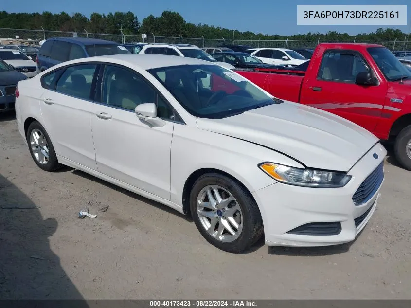 2013 Ford Fusion Se VIN: 3FA6P0H73DR225161 Lot: 40173423