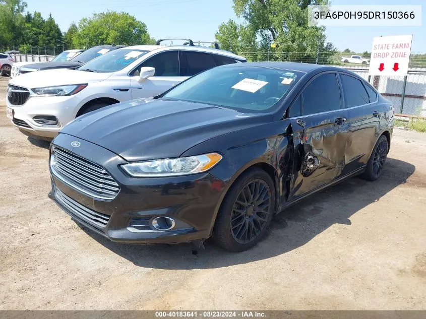 2013 Ford Fusion Se VIN: 3FA6P0H95DR150366 Lot: 40183641