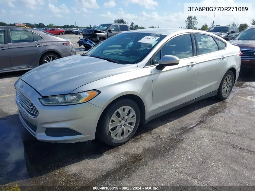 3FA6P0G77DR271089 2013 Ford Fusion S