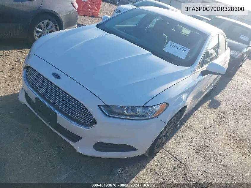 3FA6P0G70DR328300 2013 Ford Fusion S