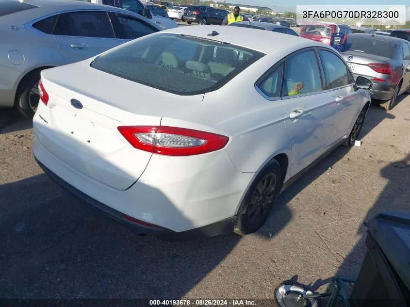 3FA6P0G70DR328300 2013 Ford Fusion S