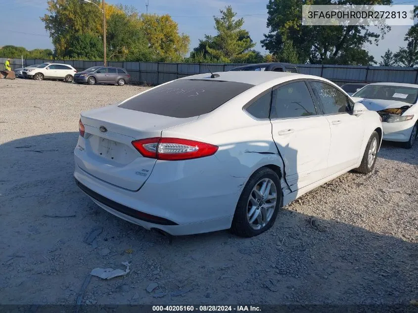 2013 Ford Fusion Se VIN: 3FA6P0HR0DR272813 Lot: 40205160