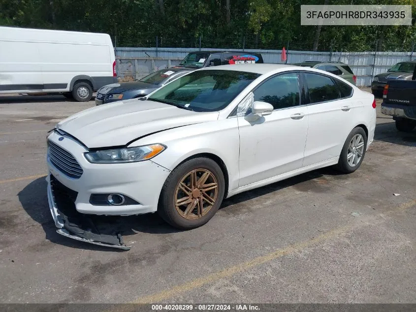 3FA6P0HR8DR343935 2013 Ford Fusion Se