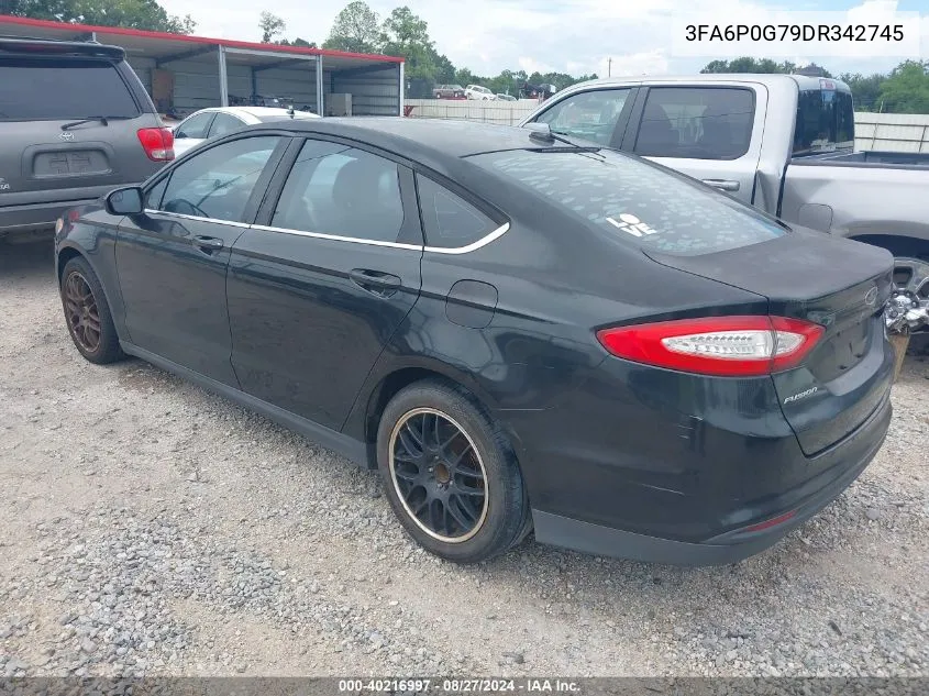 3FA6P0G79DR342745 2013 Ford Fusion S