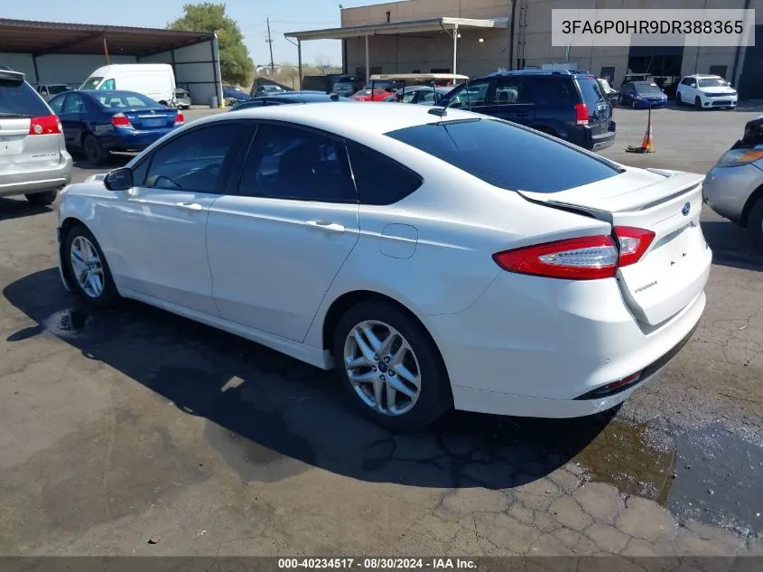 3FA6P0HR9DR388365 2013 Ford Fusion Se