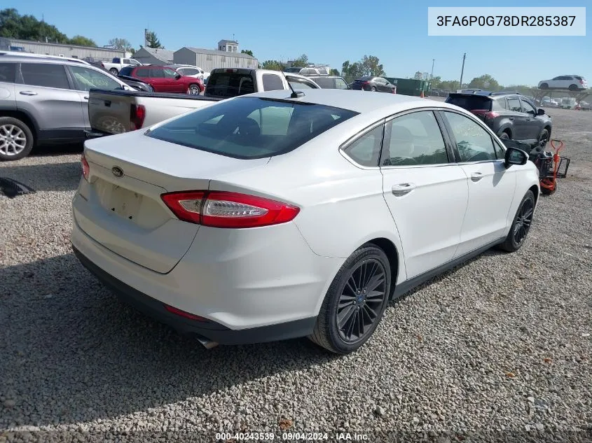 3FA6P0G78DR285387 2013 Ford Fusion S